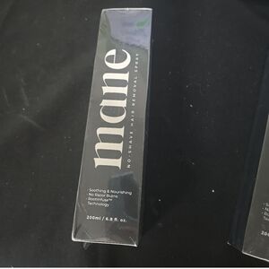 mnane No-Shave Hair Removal Spray for Men - Black